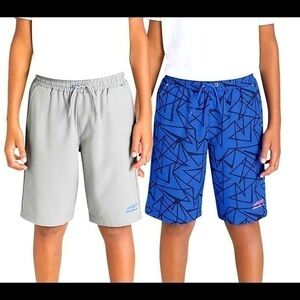 NWT boys Two pack Eddie Bauer Hybrid shorts